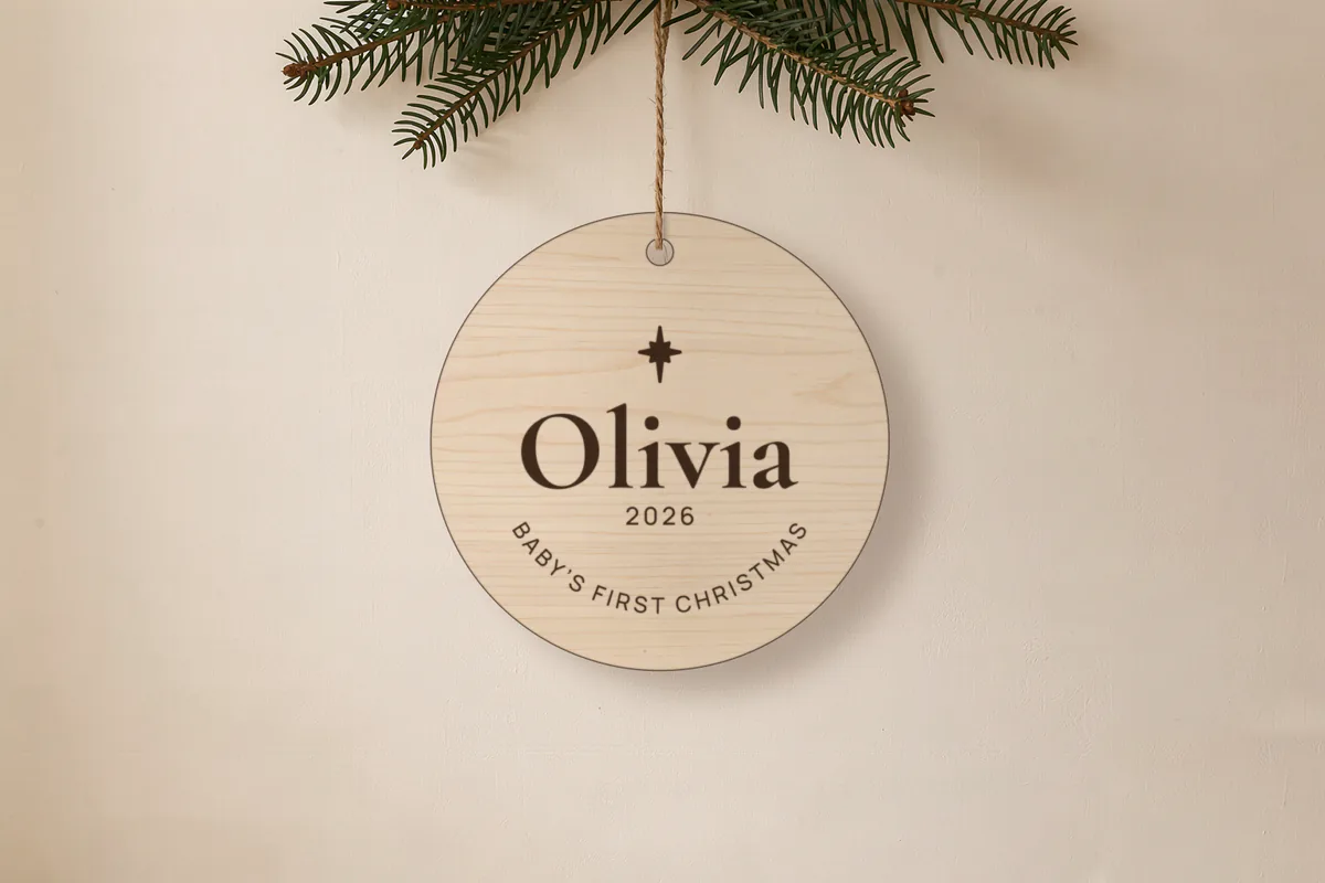 First Christmas ornament