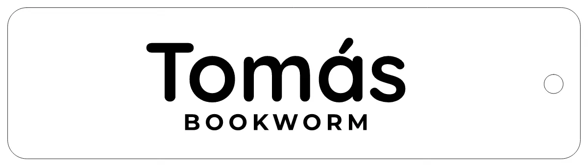 Kids bookmark as a flat design