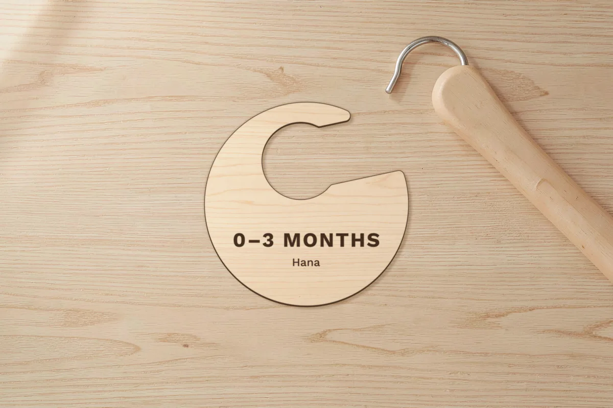 Baby wardrobe dividers