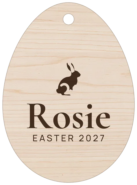 Easter egg hanger on its own