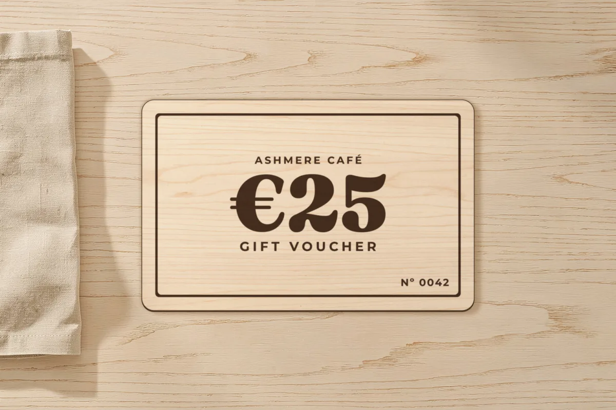 Gift voucher card